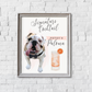 Custom Pet Bar Sign 8" x 10"