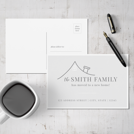 We Have Moved Rooftop Post Card  (Set of 50)