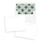 Southern Honey Bees Pattern Personalized Stationery Set of 12