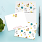Outer Space Nursery Personalized Stationery Set of 12