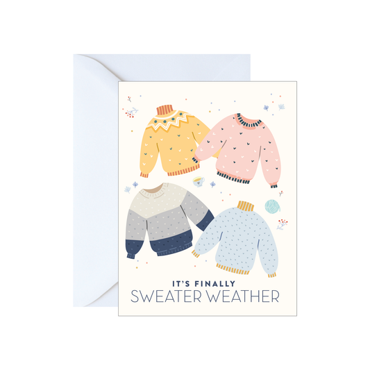 Sweater Weather Card