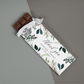 Chocolate Bar Wrapper Wedding or Bridal Shower Favor - Greenery Watercolor