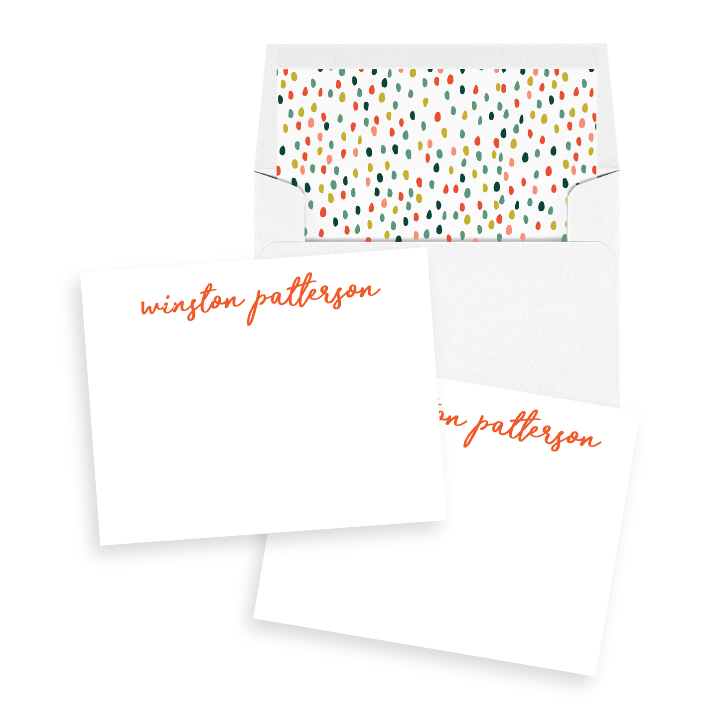 Personalized Stationery Set of 12
